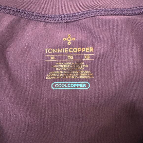 Tommie Copper purple short sleeve shirt XL - Picture 3 of 4